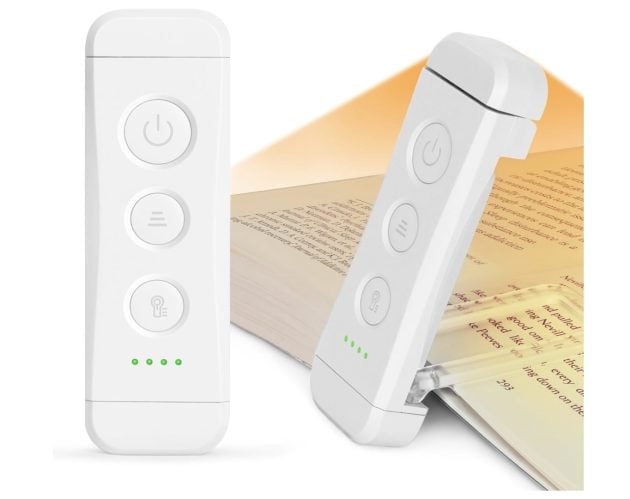 *HOT* Glocusent USB Rechargeable Book Light only .99!